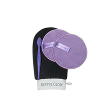 Load image into Gallery viewer, Mini Glow Bundle Exfoliating Gloves | Mini Glow Bundle | Revive Glow

