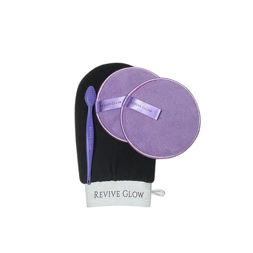 Mini Glow Bundle Exfoliating Gloves | Mini Glow Bundle | Revive Glow